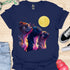 Bulldog & Moon - V4 - All Bulldogs T-Shirt